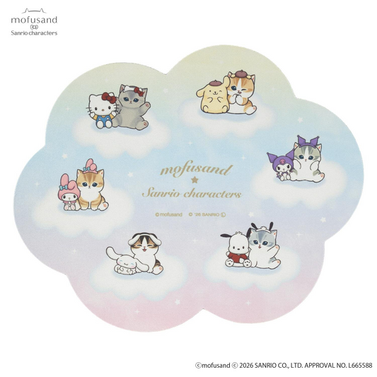 PSL mofusand × Sanrio Characters Mouse Pad 2026
