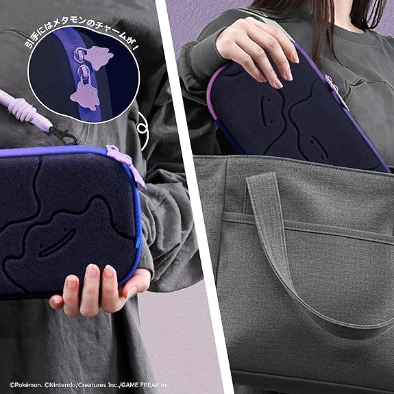 PSL Nintendo Switch 2 Case HORI Decoration Pouch Pokemon Ditto Metamon 2026