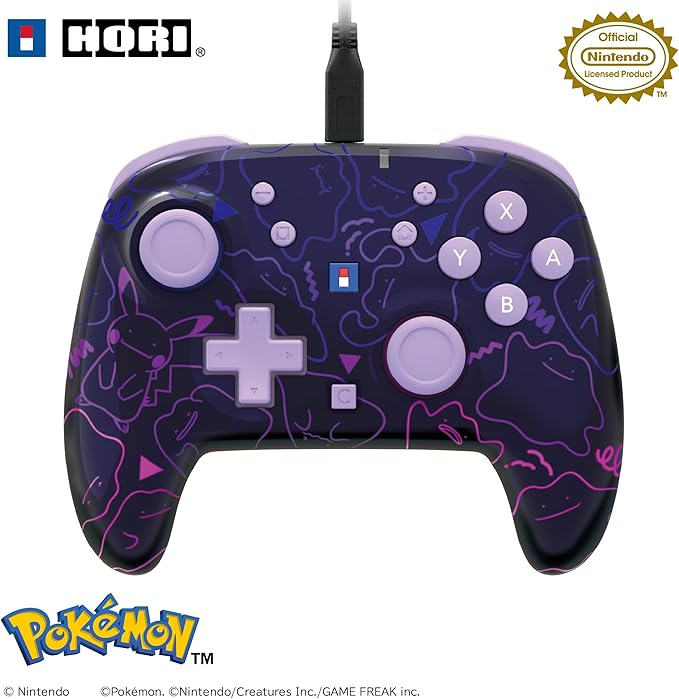 PSL Pokemon HORI Nintendo Switch 2 Wired Controller Pad Turbo Ditto Metamon