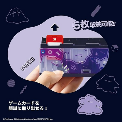 Nintendo Switch 2 Push Game Card Case Pokemon Ditto Metamon HORI Official