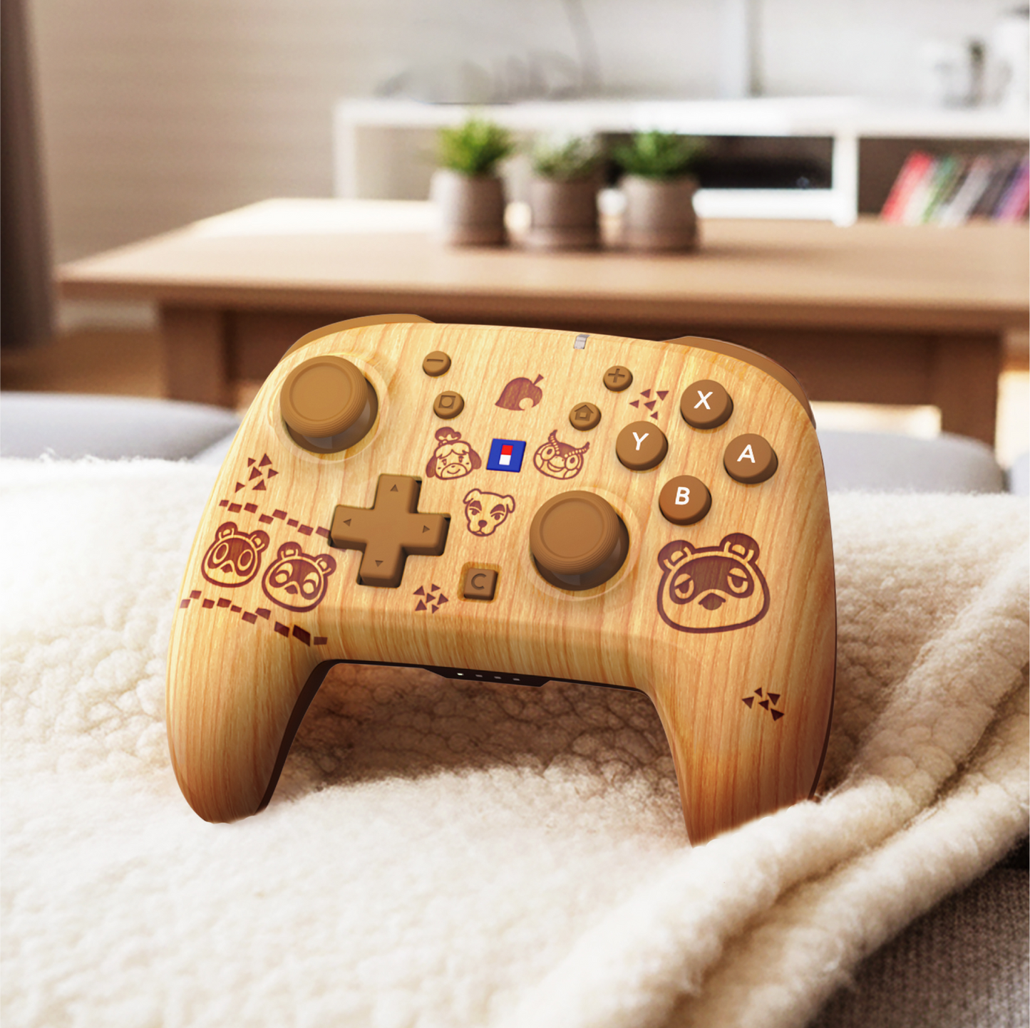 PSL Animal Crossing New Horizons Hori Wireless Horipad Turbo Nintendo Switch 2 Controller DIY Life