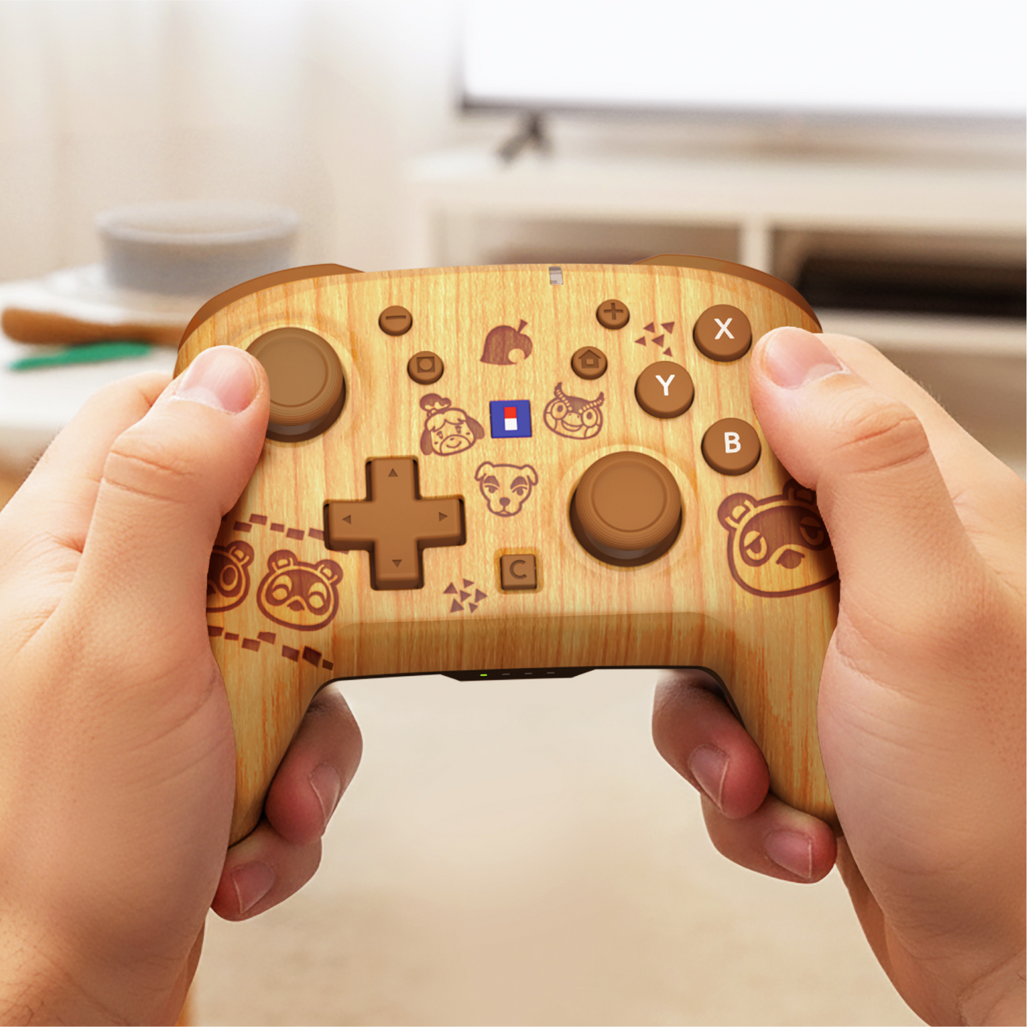 PSL Animal Crossing New Horizons Hori Wireless Horipad Turbo Nintendo Switch 2 Controller DIY Life