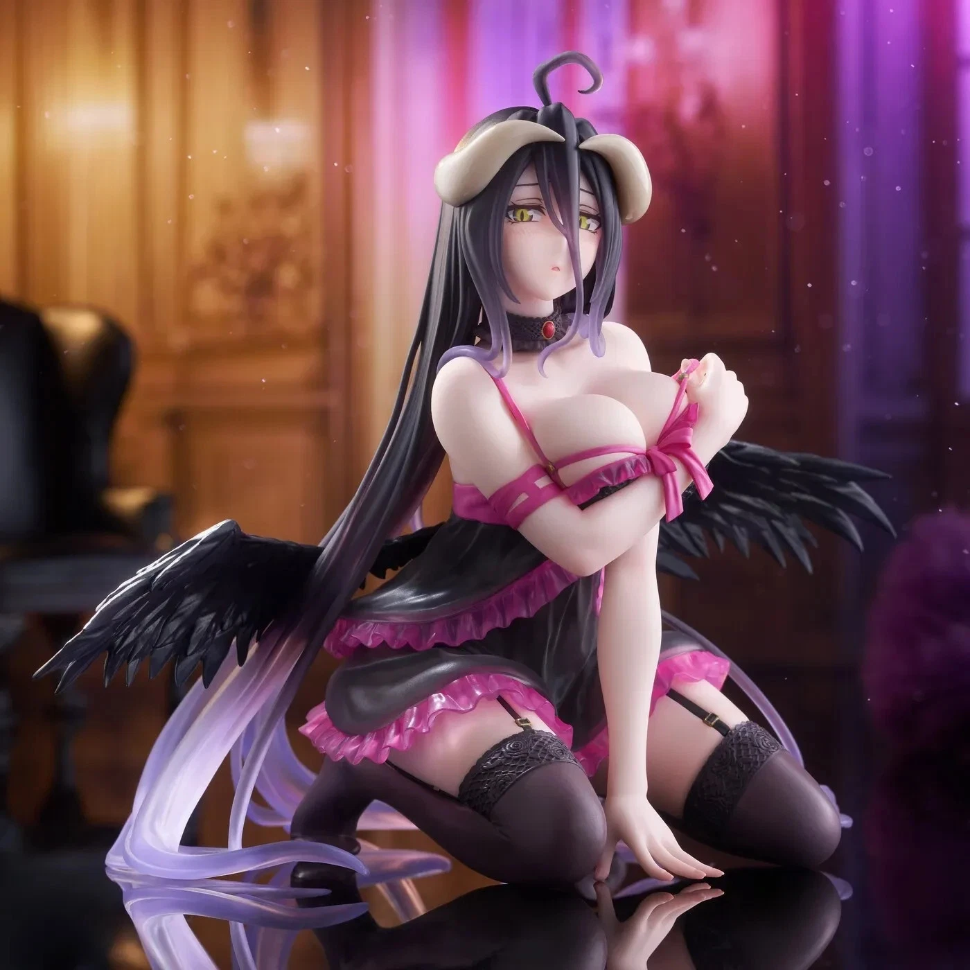 PSL Albedo Negligee Version Figure Overlord Desktop Cute TAITO Japan Anime