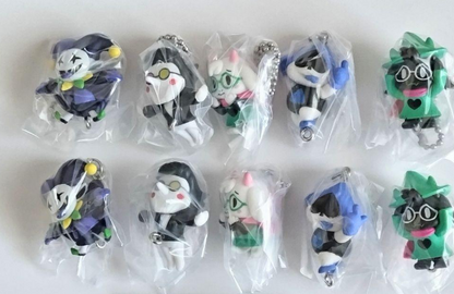 Set Of 10 DELTARUNE Pinch And Connect Mascot Gashapon Capsule Toy Japan 2026