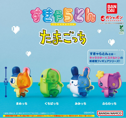 Sukaraton Tamagotchi Complete Set of 4 BANDAI Gashapon