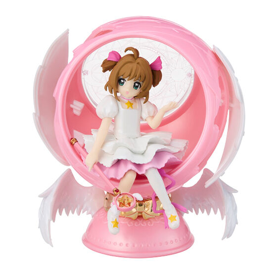 PSL Card Captor Sakura Capsule Sphere Pink Set of 3 Complete Set Capsule Toy Figure