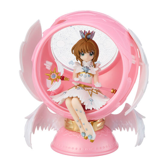PSL Card Captor Sakura Capsule Sphere Pink Set of 3 Complete Set Capsule Toy Figure