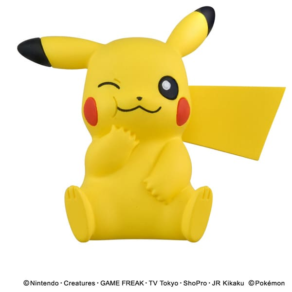 Takara Tomy Pokémon 30th Anniversary MonColle Pikachu Selection Eating Pikachu