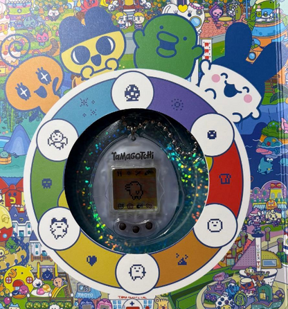 Original Tamagotchi 30th Anniversary Skeleton Book Package Japan Limited