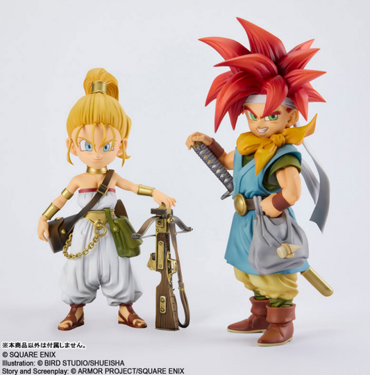 PSL Chrono Marle FORM-ISM Painted Complete Figure set of 2 Chrono Trigger 17cm