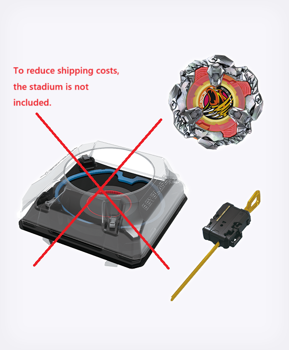【Only a Few Left】BEYBLADE X BX-37 Double Extreme Stadium Set No Stadium, No Box, No code