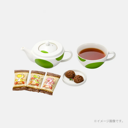 Teapot & Cup Set Super Mario Yoshi NINTENDO TOKYO/OSAKA Limited