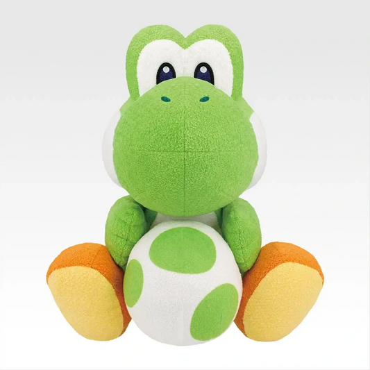 Super Mario Ichiban Kuji Yoshi Yossy Plush Doll With Egg Last One Prize NEW
