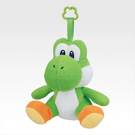 Ichiban Kuji Super Mario with YOSHI Yoshi Plush Mascot Prize B Green 13cm
