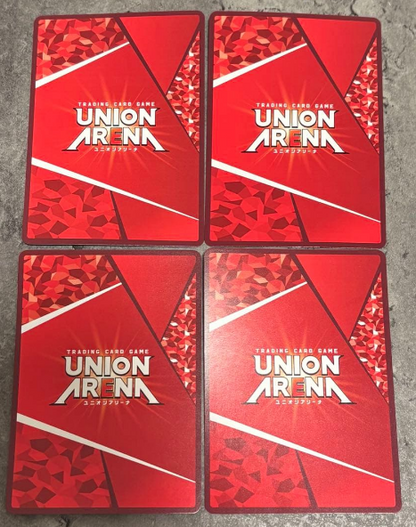 Chainsaw Man Reze Union Arena V Jump Bonus Promo card 4 pcs Set Japan