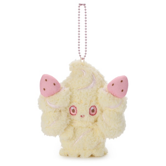 Pokemon Pokepiece Alcremie Ball Chain Mascot Plush 4.7"H