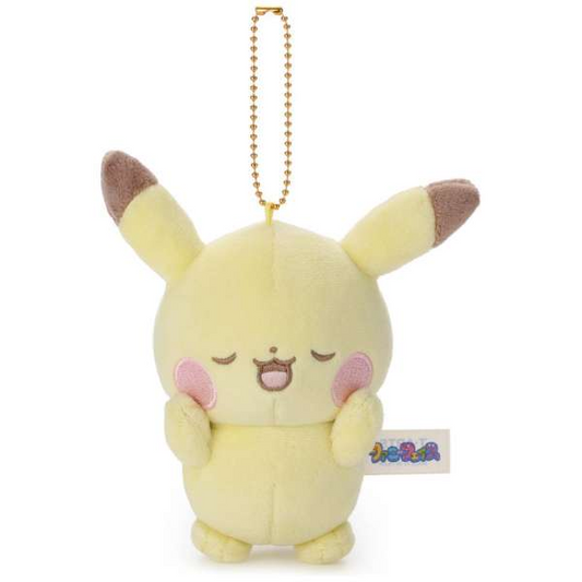 Pokémon Poke Piece Funny Face Plush Doll keychain Mascot Pikachu May 2026