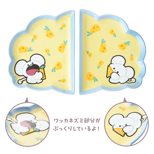 PSL Pokemon Center Mogumogu Watching 2026 Tandemaus Plates Set of 2