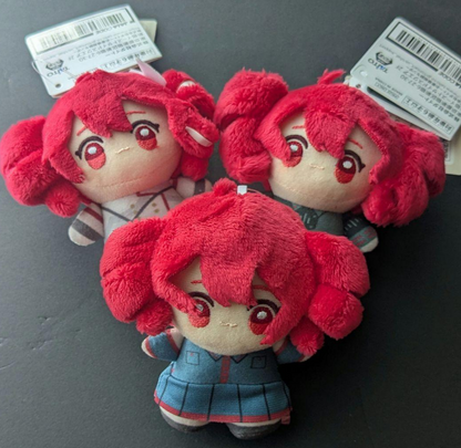 Kasane Teto Techinui Set of 3 Plush Doll Stuffed Toy 10cm