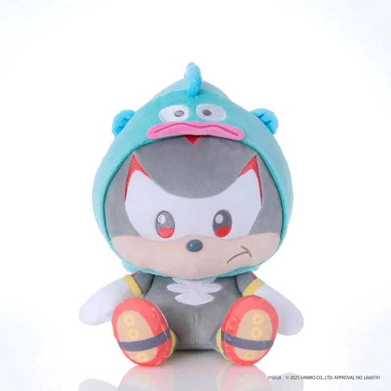 Sonic Friends × Sanrio Shadow Hangyodon Characters Plush M SEGA JAPAN 12in