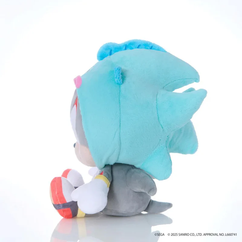 Sonic Friends × Sanrio Shadow Hangyodon Characters Plush M SEGA JAPAN 12in