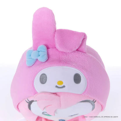 Sonic Friends × Sanrio Amy My Melody Characters Plush M SEGA JAPAN 12in