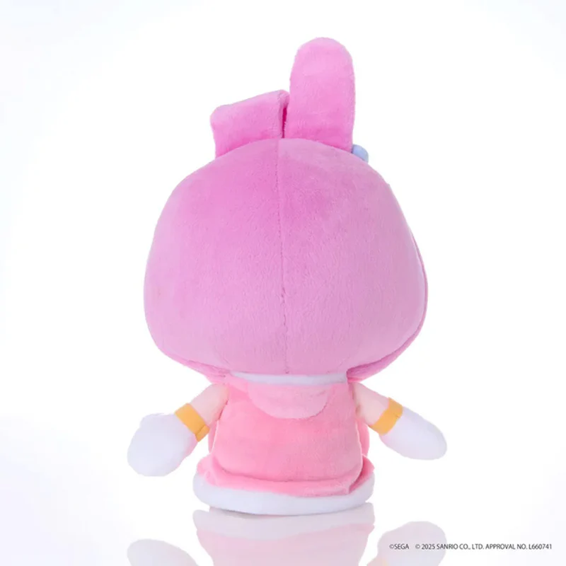 Sonic Friends × Sanrio Amy My Melody Characters Plush M SEGA JAPAN 12in