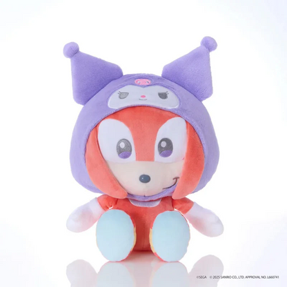 SONIC & FRIENDS Sanrio Characters Plush M set of 6 Japan NEW