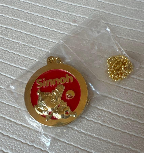 Pokemon 30th Anniversary Ichiban Kuji J Prize Metal Charm Chimchar