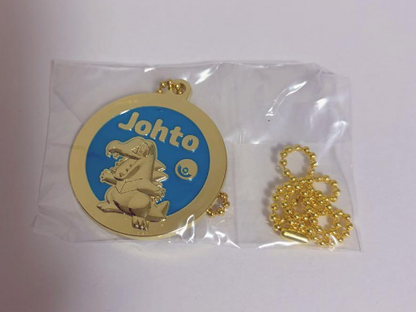 Pokemon 30th Anniversary Ichiban Kuji J Prize Metal Charm Totodile