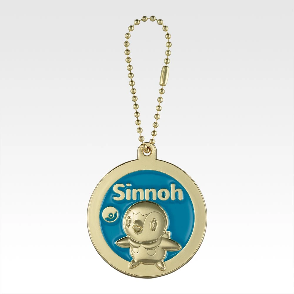 Pokemon 30th Anniversary Ichiban Kuji J Prize Metal Charm Piplup