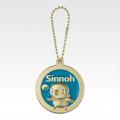 Pokemon 30th Anniversary Ichiban Kuji J Prize Metal Charm Piplup