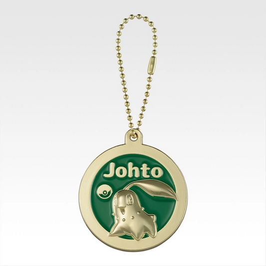 Pokemon 30th Anniversary Ichiban Kuji J Prize Metal Charm Chikorita