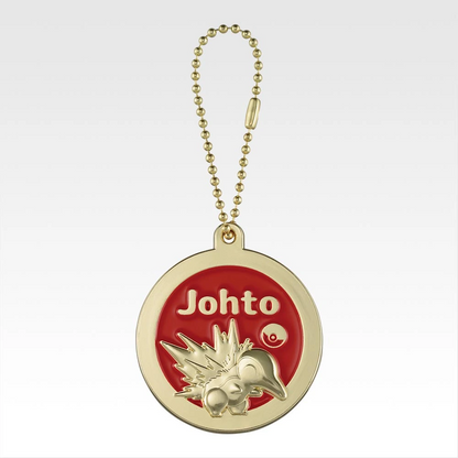 Pokemon 30th Anniversary Ichiban Kuji J Prize Metal Charm Cyndaquil