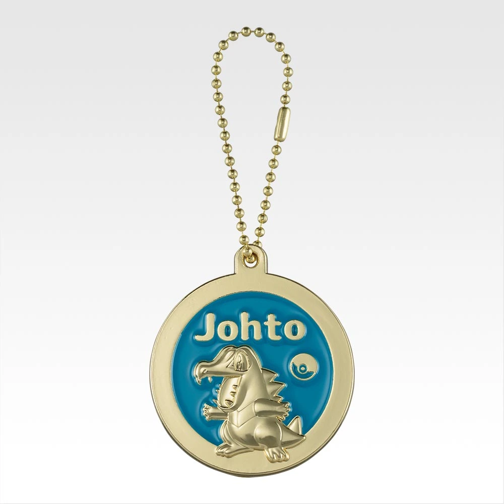 Pokemon 30th Anniversary Ichiban Kuji J Prize Metal Charm Totodile