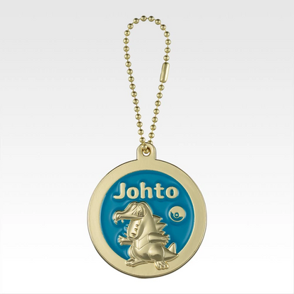 Pokemon 30th Anniversary Ichiban Kuji J Prize Metal Charm Totodile