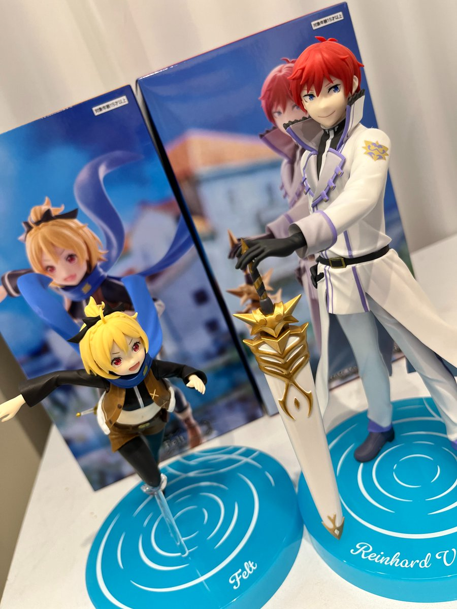 Re:ZERO -Starting Life in Another World Reinhard Felt Figure New Japan set