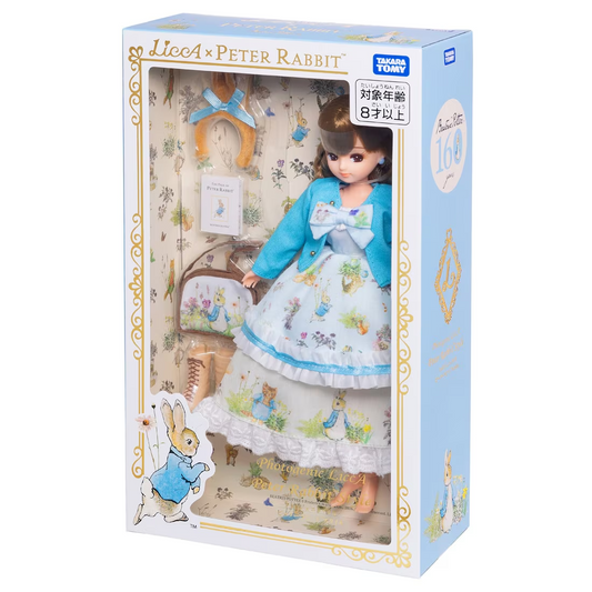 PSL Photogenic Licca chan Peter Rabbit Style Dress-Up Doll Flexible Body NEW