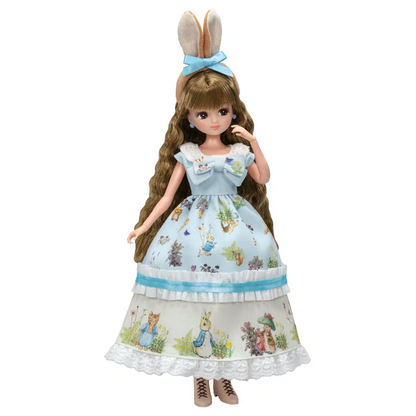 PSL Photogenic Licca chan Peter Rabbit Style Dress-Up Doll Flexible Body NEW
