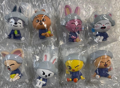 Stray Kids SKZ SKZOO SAUNA FIGURE BANDAI NEW Gacha 4cm