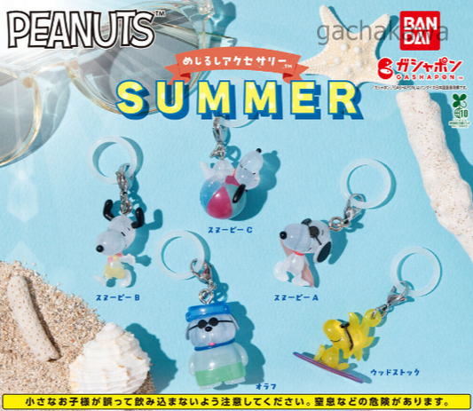 PEANUTS SNOOPY Marker Accessory SUMMER Complete Set