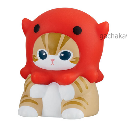 PSL mofusand Light Mascot Capsule Toy Complete 4 Types set Gacha Japan BANDAI