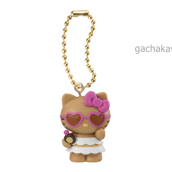 PSL Sanrio Characters Aloha Swing Collection 5 Types set Tanned Gal Hello Kitty
