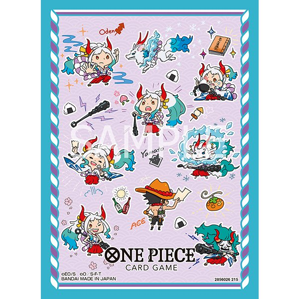 One Piece Official Card Sleeves Yamato 70 Sleevs vol.15