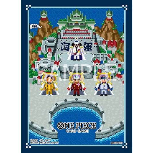 One Piece Official Card Sleeves The Three Navy Admirals 70 Sleeves Vol.15
