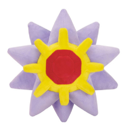 Pokémon Mofugutto Plush Starmie Japan Official Stuffed Toy 2026