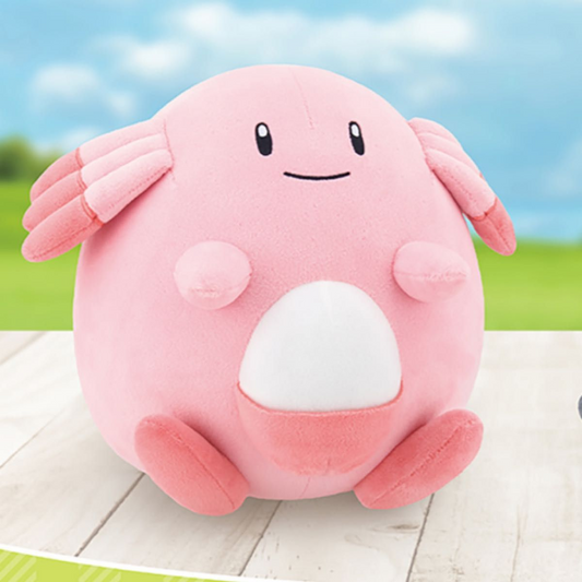Pokémon Mofugutto Plush Chansey Japan Official Stuffed Toy 20cm