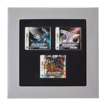 Pokemon Center Release Year Package Pin Set: Diamond / Pearl / Platinum, Sparkly