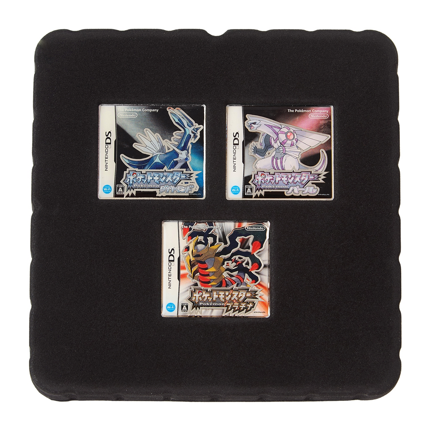Pokemon Center Release Year Package Pin Set: Diamond / Pearl / Platinum, Sparkly