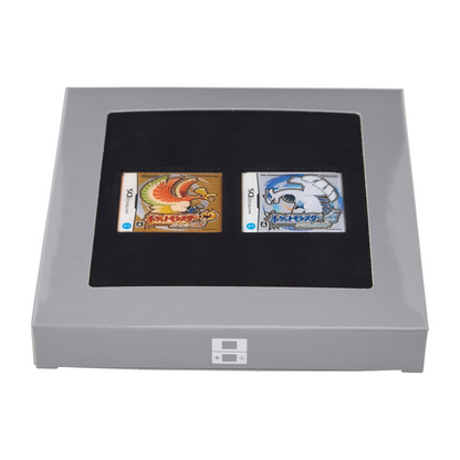 Pokemon Center Release Year Package Pin Set: HeartGold & SoulSilver